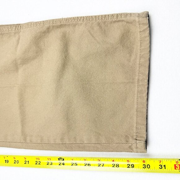 Wrangler Men's Heritage Low Stretch Relaxed Tan Carpenter Pants Size 40x30 NWT - Picture 11 of 11